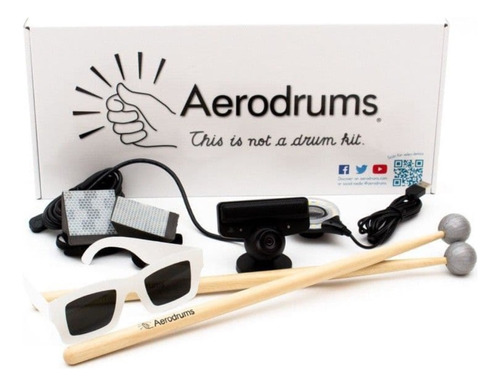 Aerodrum Batería Electrónica Virtual Instrumento Musical