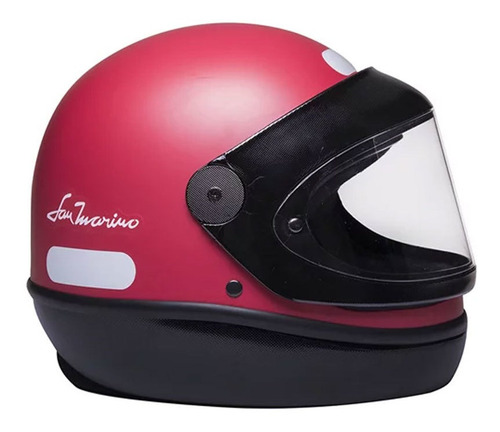 Imagem 4 de 5 de Capacete Taurus San Marino Colors Vermelho