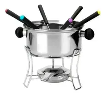 Comprar Conjunto Fondue Queijo Chocolate 10 Peças E 1 Litro Inox