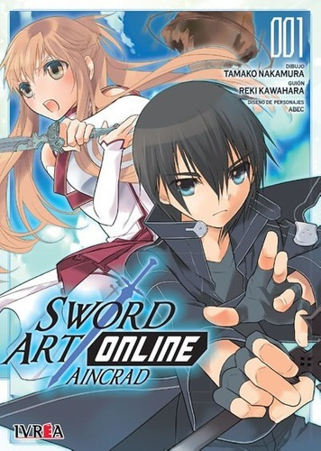 Manga- Sword Art Online N°001-aincrad- Ivrea