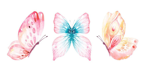 Clipart Mariposas Acuarela 3