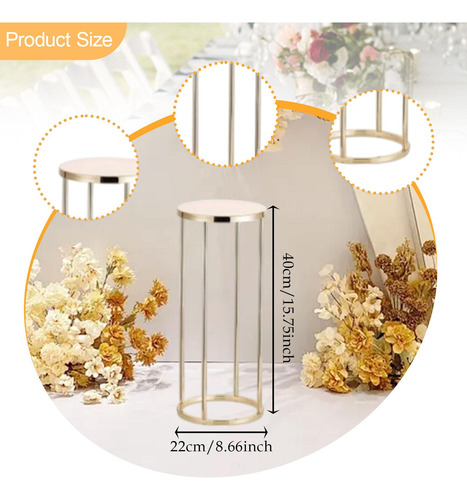 Soporte De Flores De Boda Topeador De Arreglos Florales S