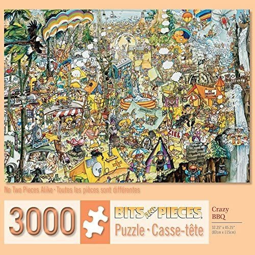 Rompecabezas Bits Crazy Bbq 3000 Piezas