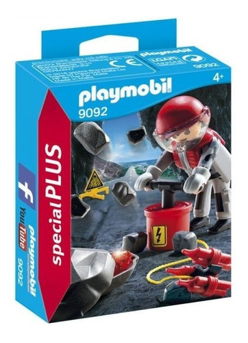 Playmobil 9092 Explosion De Rocas