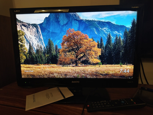 Tv Monitor Led Sanyo 24' Fhd 1080p Tda Impecable