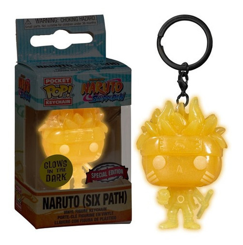 Imagem 2 de 5 de Pocket Pop Chaveiro Funko - Naruto Seis Caminhos (six Path)