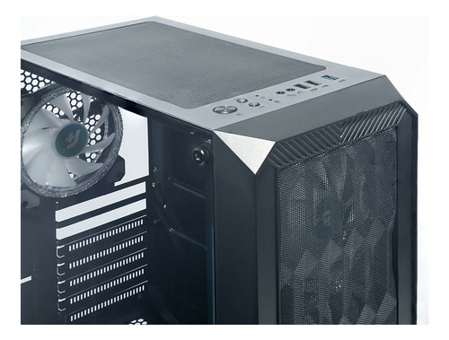 Gabinete Gamer Mid Tower Atx A+ Plus Tech Zohar 4 Fans Argb