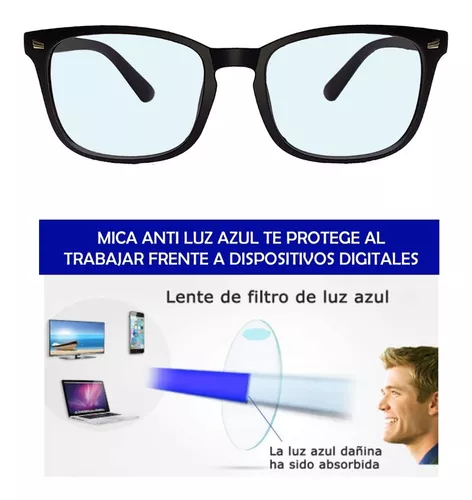 asqueroso trabajo ambulancia Lentes Computadora Anti Luz Azul Ó Fotocromático