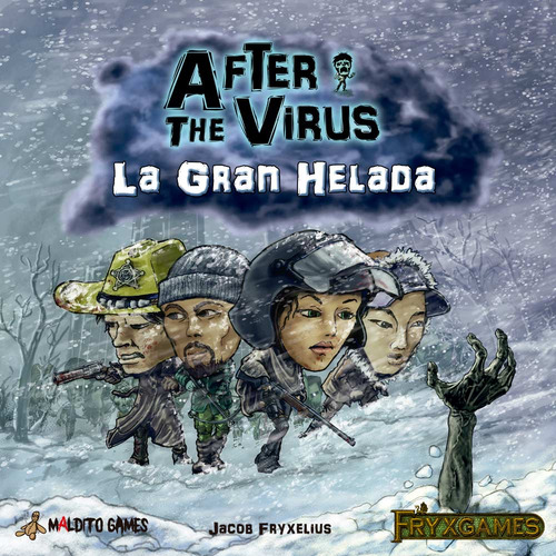 Juego De Mesa En Español - After The Virus: La Gran Helada
