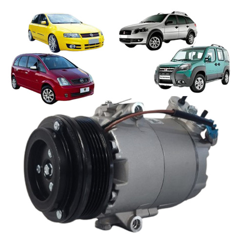 Compressor Ar Corsa Meriva Montana Doblo Stilo Palio Weekend