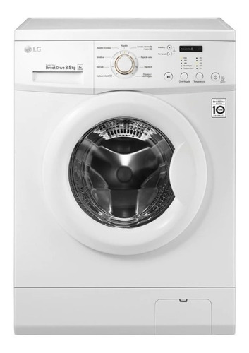 Lavarropas LG Wm85we6 Blanco 8.5kg 1200rpm Inverter