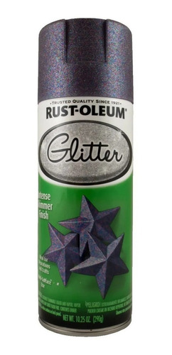 Pintura Glitter Brillant Purpura 290 G Rust Oleum Oferton !