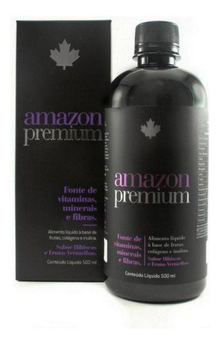 Amazon Premium Nutriscience Multivitamínico 500 Ml Sabor Hibisco E Frutas Vermelhas