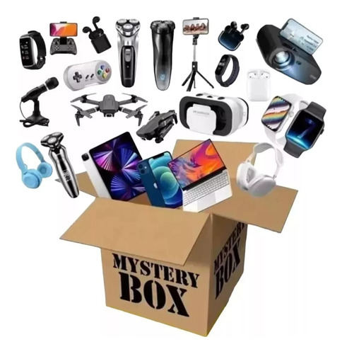Mistery Box Caja Sorpresa Tecnología Regalo Aleatorio Unidad