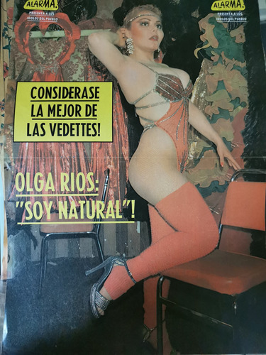 Póster Olga Ríos Vintage Años 80