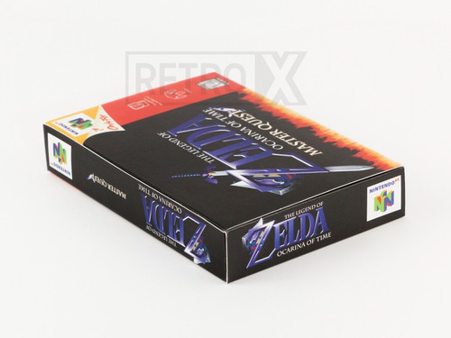 Zelda Master Quest - Ocarina Time - 64 En Caja Retrox