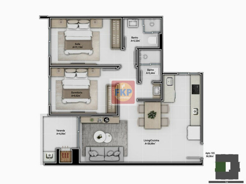 Imagem 8 de 28 de Apartamento 2 Dormitórios À Venda Em Ingleses- Florianópolis / Sc - Ap0653