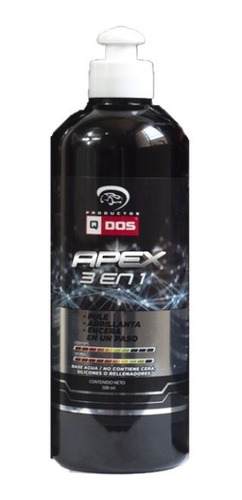 Qdos Apex Pulimento 3 En 1 Pulir Abrillantar Proteger 500ml