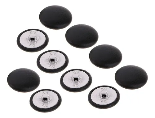 Botones De Tapicería Cubiertos De Cuero Artificial De 200