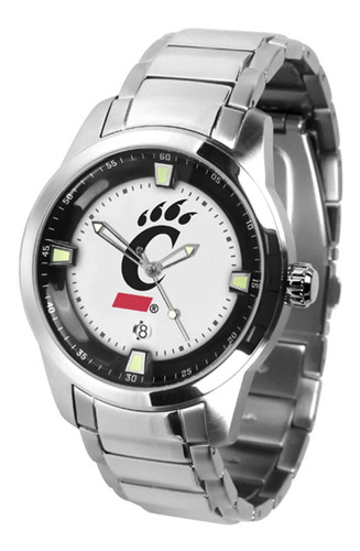 Cincinnati Bearcats De La Ncaa  Titan  En Acero Reloj De