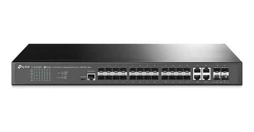 Switch Tp-link Tl-sg3428xf 24 Port Sfp L2+, 4 Slot 10ge Sfp+