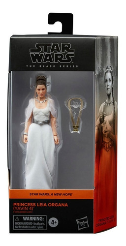 Princesa Leia Organa Yavin 4 Star Wars Black Series Nueva