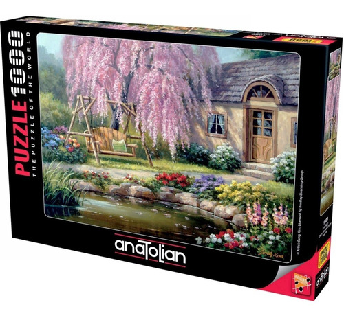 Puzzle 1000 Piezas Cherry Blossom Cottage Anatolian