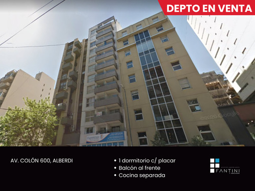 Venta // 1 Dorm // Balcón // Poca Antiguedad // Piso Medio // Alberdi // Centro