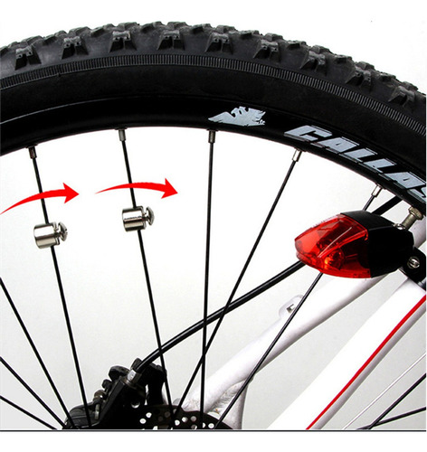 Luces Traseras De Bicicletas Con Energía Magnética