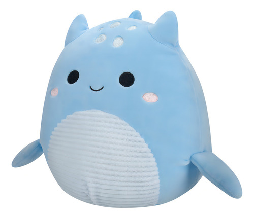 Peluche 19cm Figura Monstruo De Lago Ness Azul Squishmallows