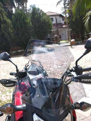 Bolha Honda Nc700x Alongada 50 Centimetros Altura C/duto