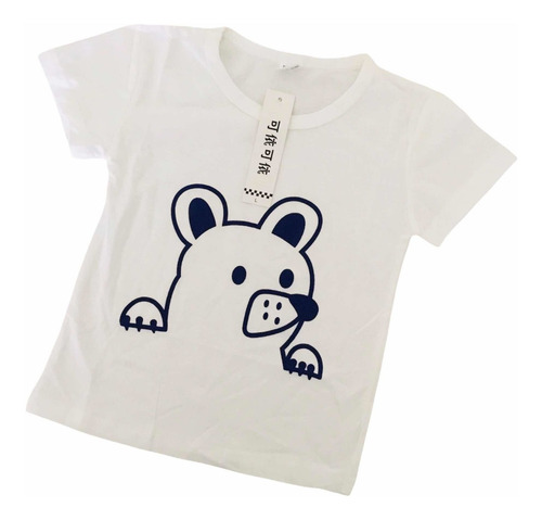 Polera Importada Algodón Para Niños Talla 4
