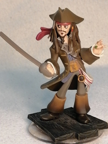 Figura Colección Jack Sparrow Piratas Del Caribe Infinity 10