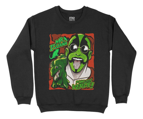 Sudadera Mr Iguana Lucha Libre Yesca Wwe Aaa Wrestling