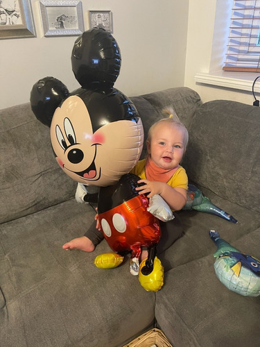 Imagen 7 de 8 de Globo Gigante De Mickey ! Mide 115 Cm X 65 Cm