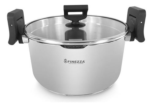 Olla De Acero Inox Finezza Ff-0010-in De 24 Cm