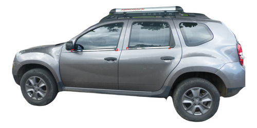 Biseles Cromados Lamevidrios Renault Duster 2013 - 2021