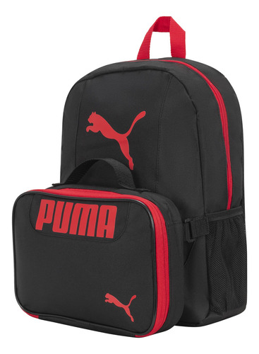 Kit De Mochila Con Lonchera Puma Evercat Para Niños
