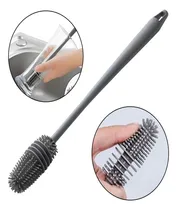 Comprar Escova Multiuso Silicone Lavar Garrafa Mamadeira Copo Taça