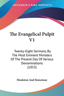 Libro The Evangelical Pulpit V1: Twenty-eight Sermons, By...