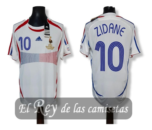 Camiseta Seleccion De Francia Zidane Final 2006 Unica Divina