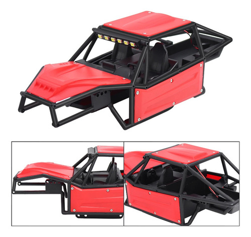 Kit De Chasis De Carrocería O3rc Para Trx4m Rc Crawler Up 1/
