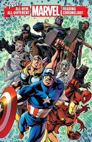 Comic Marvel - Avengers Reading Chronology 2017 Captain Amer