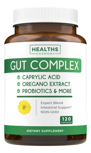 Candida Support (120 Capsulas) Acido Caprilico, Aceite De
