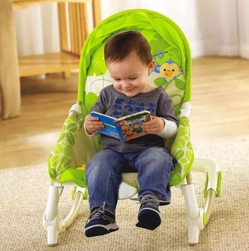 Silla Mecedora Bebe Plegable Con Música Y Vibración 18kg
