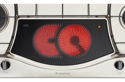 Imagen 4 de 10 de Anafe Ariston Ph 941 Mstv Ix 90cm Acero Inoxidable Italiano