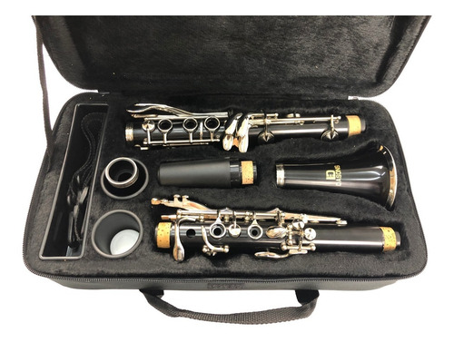 Imagem 8 de 10 de Clarinete Dasons 17 Chaves Si Bemol Acabamento Brilho