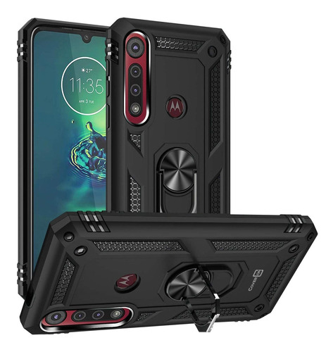 Carcasa En Silicona Y Policarbonato Para Motorola Moto G8