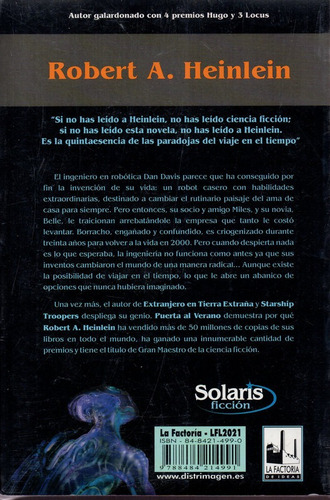 Puerta Al Verano *21* - Heinlein - Solaris