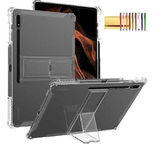 Techcircle Funda Transparente P/ Galaxy Tab S9+/s9 Fe+